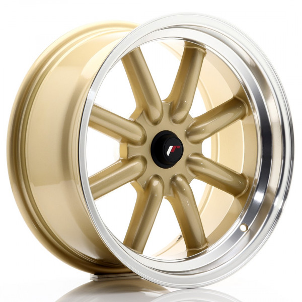 JR Wheels JR19 17x8 ET-20-0 BLANK Gold