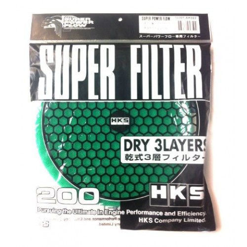 HKS Luftfiltermatte Grün 200mm