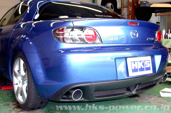 HKS Legamax Auspuffanlage - Mazda RX8