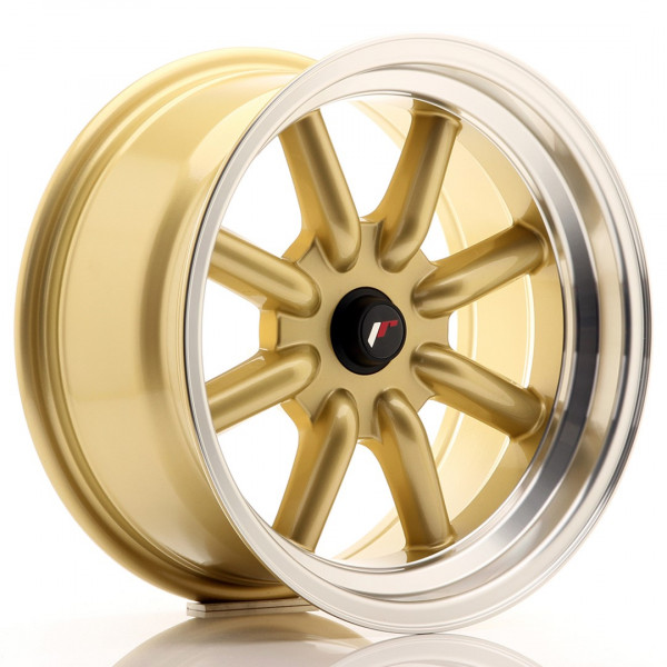 JR Wheels JR19 16x8 ET-20-0 BLANK Gold