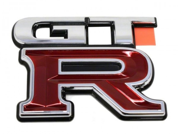 Nissan OEM GTR Heckklappen Logo - Nissan Skyline R34 GTR / BNR34