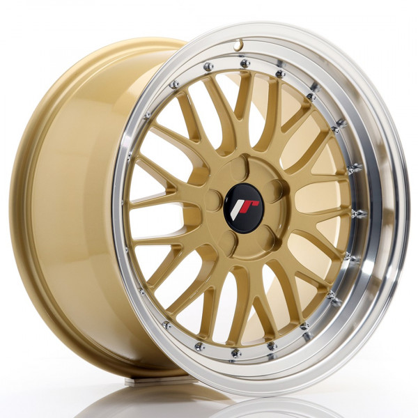 JR Wheels JR23 18x9,5 ET25-48 5H BLANK Gold w/Machined Lip